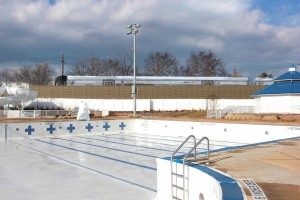 <span class="noise tag"></span>Illustrative Rendering of Sound Attenuation Wall - Floral Park Recreation Center