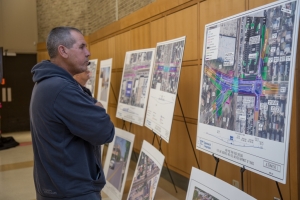 A series of visuals were displayed at the Public Scoping Meetings