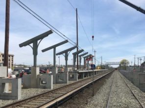 Construction of new Wyandanch platforms and canopy foundations  01-12-2018
