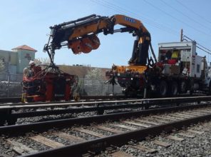 Double Track construction in Deer Park 01-12-2018