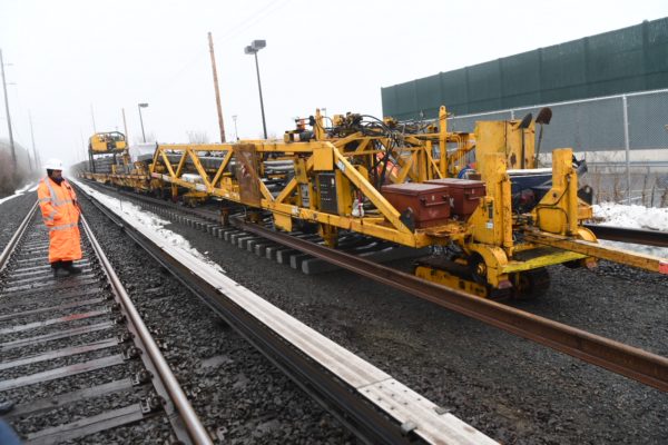 Track Laying Machine, Double Track Project, 01-12-2018
