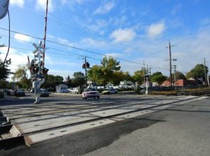 South 12th Street Grade Crossing Prior to Construction